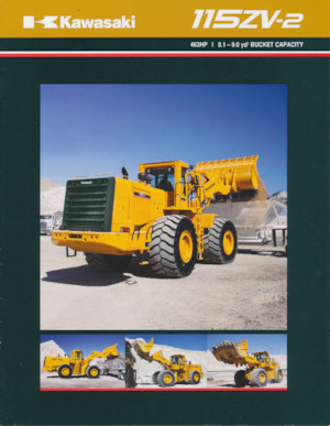 Kolové nakladače Kawasaki 115Z V-2