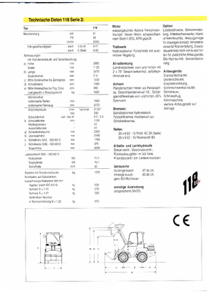 Kolové nakladače Kramer 118