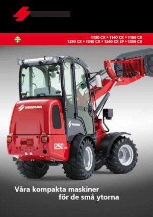 Zemědělské kolové nakladače Weidemann 1240 CX 35