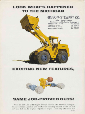 Kolové nakladače Clark Michigan 85A