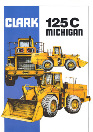 Kolové nakladače Clark Michigan 125C