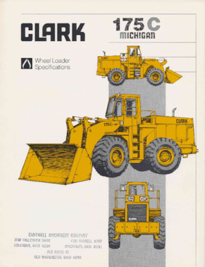 Kolové nakladače Clark Michigan 175C
