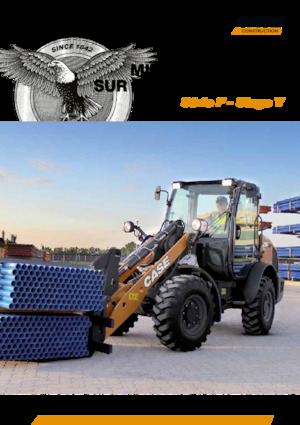 Kolové nakladače Case 121 F 