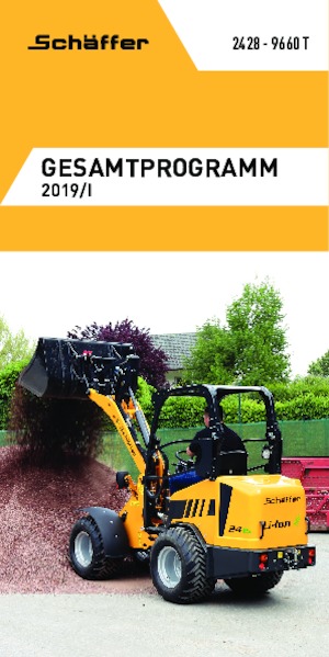 Kolové nakladače Schäffer 2345 T