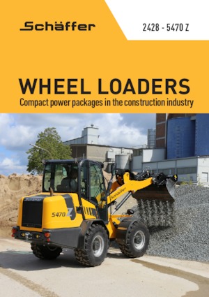 Kolové nakladače Schäffer 2428 SLT