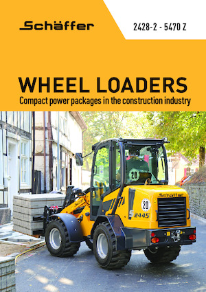 Kolové nakladače Schäffer 2428-2