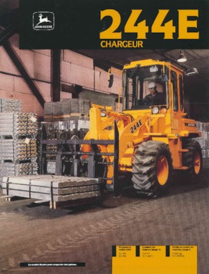 Kolové nakladače John Deere Construction 244 E