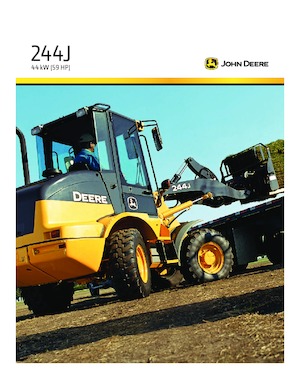 Kolové nakladače John Deere Construction 244 J