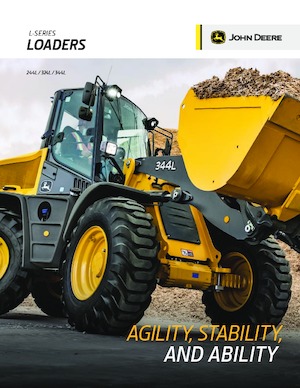 Kolové nakladače John Deere Construction 244L