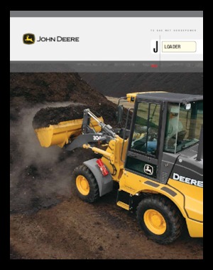 Kolové nakladače John Deere Construction 304 J