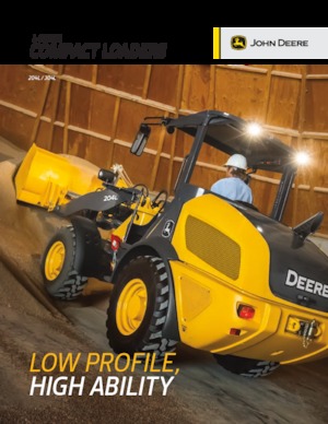 Kolové nakladače John Deere Construction 204L