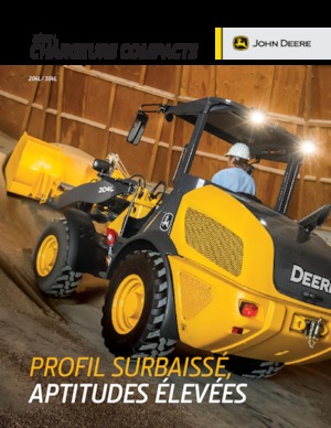 Kolové nakladače John Deere Construction 204L