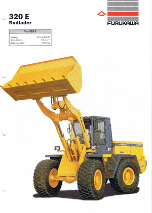 Kolové nakladače Furukawa 320 E