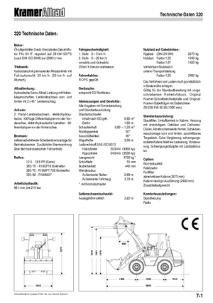 Kolové nakladače Kramer 320