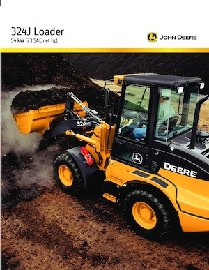 Kolové nakladače John Deere Construction 324 J