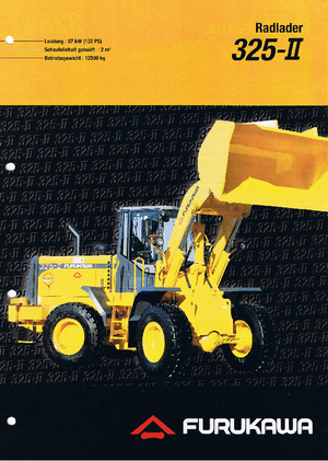 Kolové nakladače Furukawa 325 II
