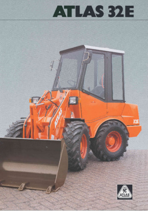 Kolové nakladače Atlas 32E