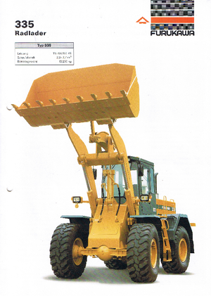Kolové nakladače Furukawa 335
