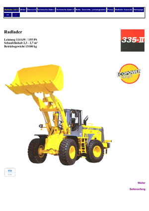 Kolové nakladače Furukawa 335 II