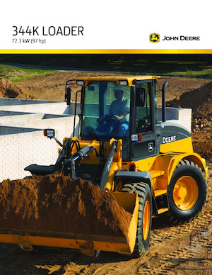 Kolové nakladače John Deere Construction 344 K