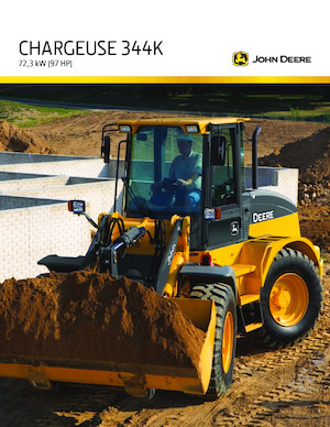 Kolové nakladače John Deere Construction 344 K