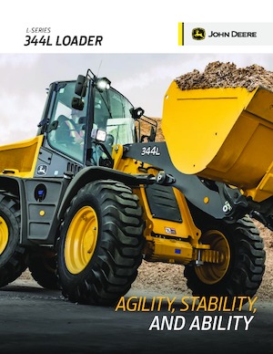 Kolové nakladače John Deere Construction 344L