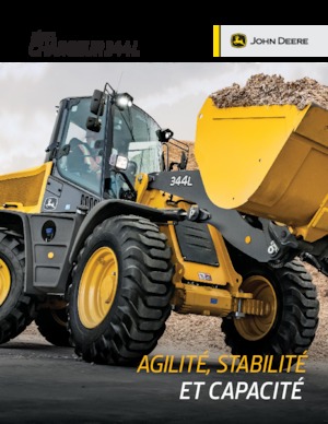 Kolové nakladače John Deere Construction 344L