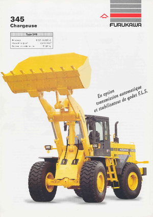 Kolové nakladače Furukawa 345