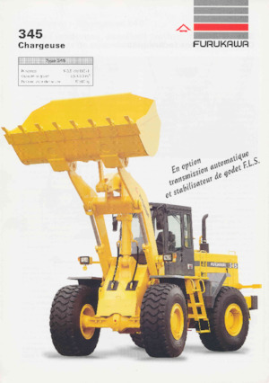 Kolové nakladače Furukawa 345
