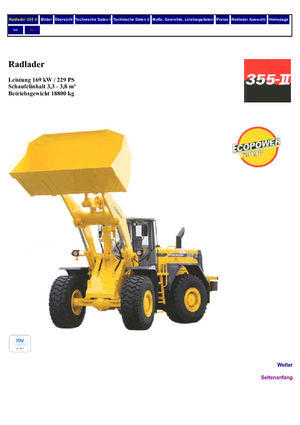 Kolové nakladače Furukawa 355 II