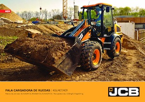 Kolové nakladače JCB 406