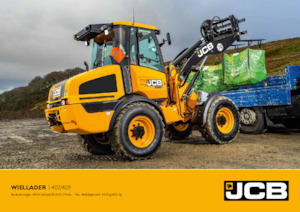Kolové nakladače JCB 407