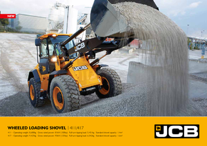 Kolové nakladače JCB 411