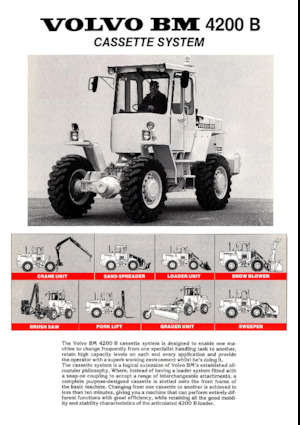 Kolové nakladače Volvo 4200 B