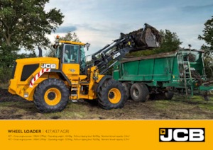 Kolové nakladače JCB 427 Agri
