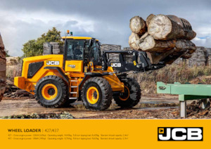 Kolové nakladače JCB 427 Agri