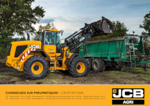 Kolové nakladače JCB 427 Agri