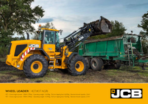 Kolové nakladače JCB 437 Agri