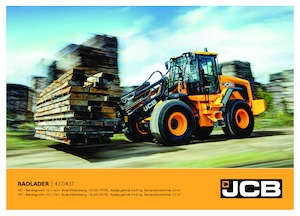 Kolové nakladače JCB 437 ZX