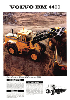 Kolové nakladače Volvo 4400