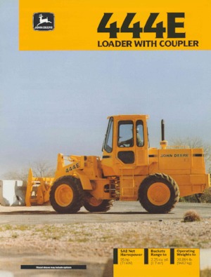 Kolové nakladače John Deere Construction 444 E