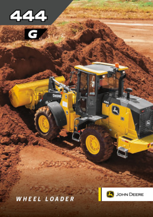 Kolové nakladače John Deere Construction 444 G