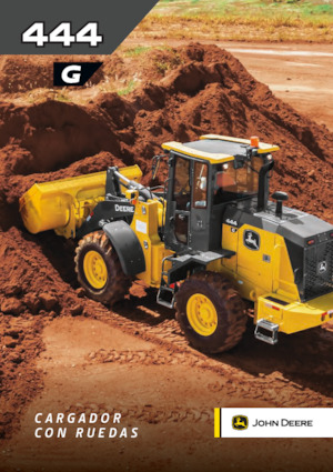 Kolové nakladače John Deere Construction 444 G