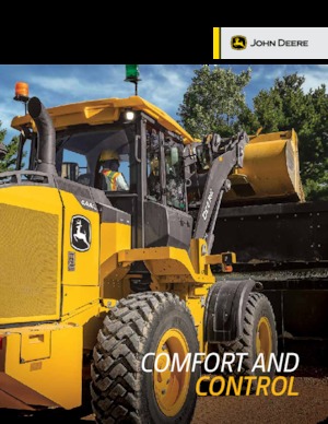 Kolové nakladače John Deere Construction 444L