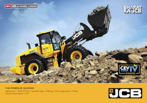 Kolové nakladače JCB 455-4