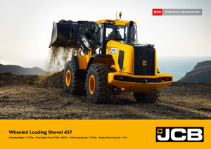 Kolové nakladače JCB 457 HT