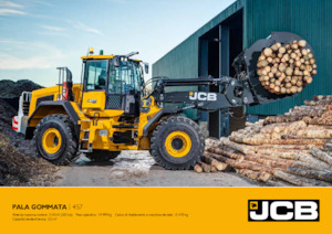 Kolové nakladače JCB 457 HT