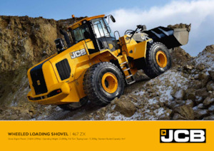 Kolové nakladače JCB 467ZX