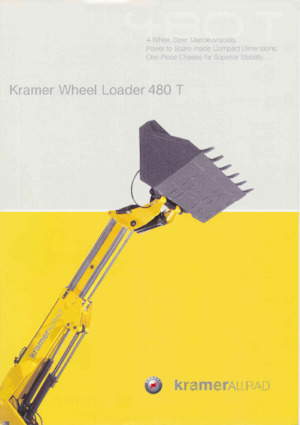 Kolové nakladače Kramer 480 T