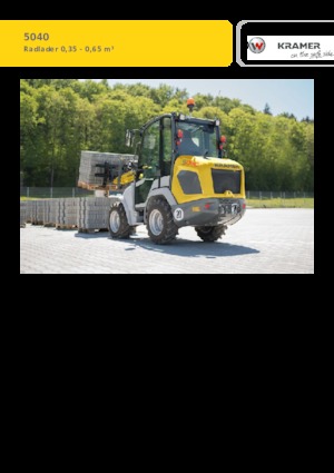 Kolové nakladače Kramer 5040